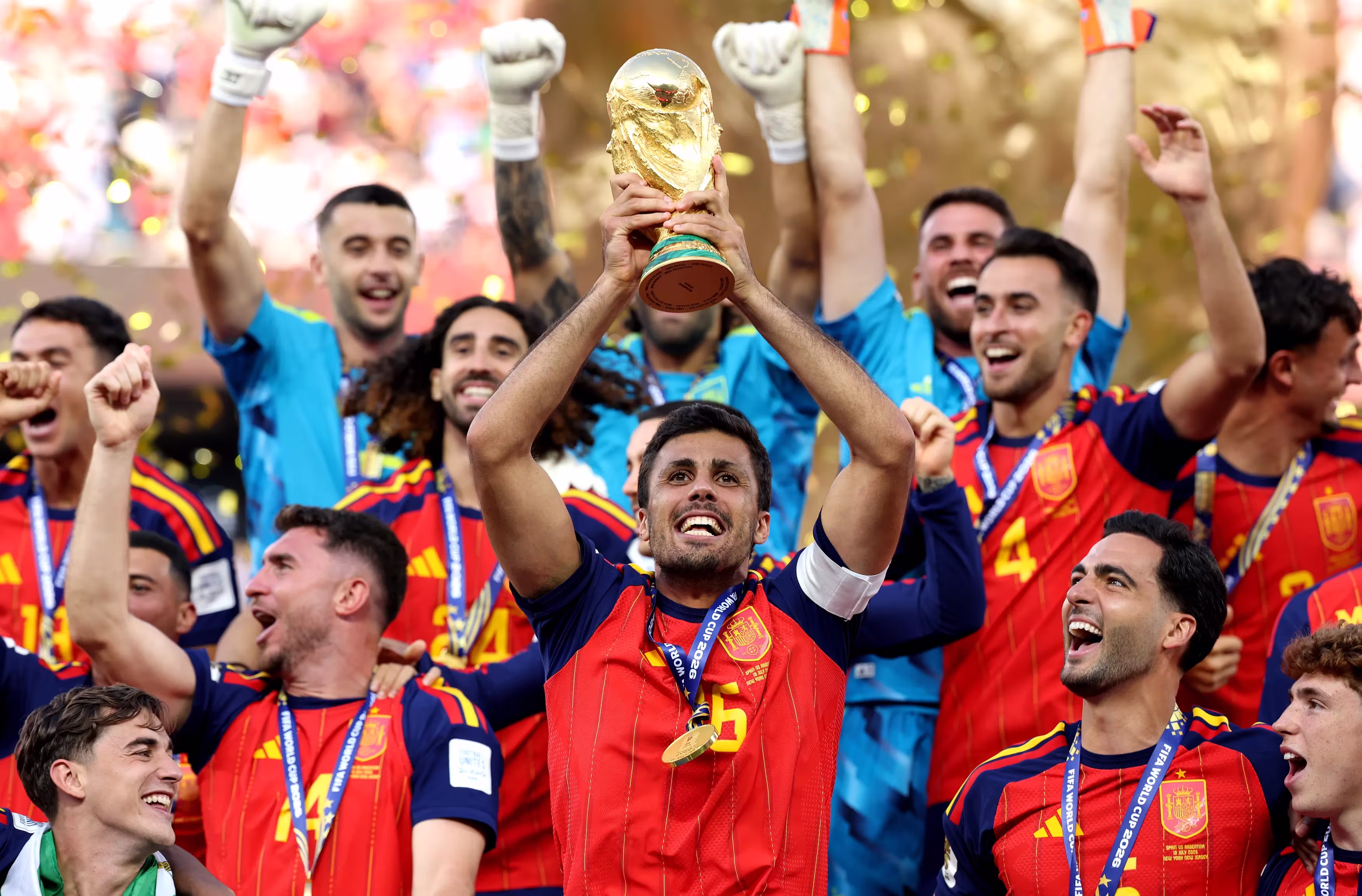 Spain triumph in tense World Cup final against Argentina